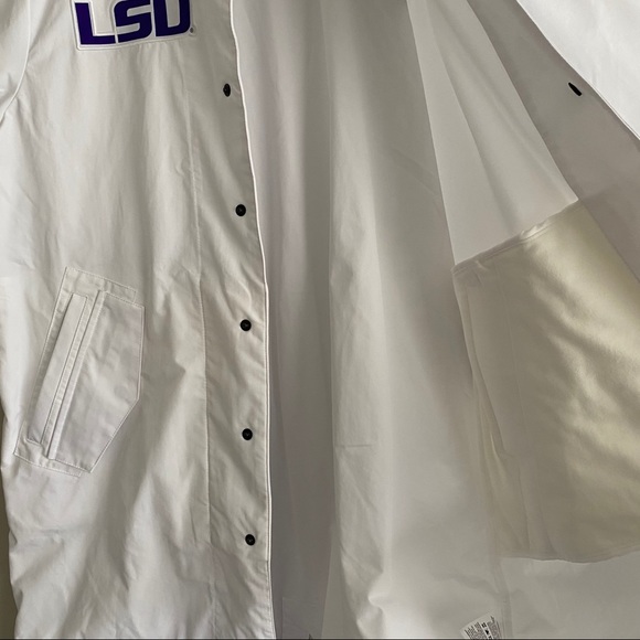NIKE COLLEGE PLAYER LSU MENS JACKET LOUISIANA STAT - Picture 8 of 11